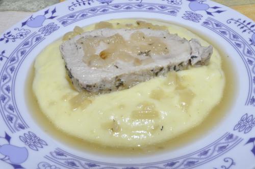 Vepřová pečeně s tymiánem z tlakového hrnce – Snadné recept z Česko kuchyně, hotový za 30 - 45 minut